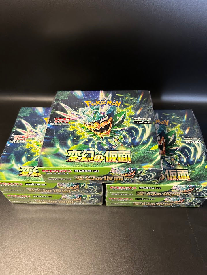 【SV6】Mask of Change BOX & CASE〔Factory Sealed〕 - Collector’s Item from Omotenashi TCG | Japanes Trading Card Game Store.