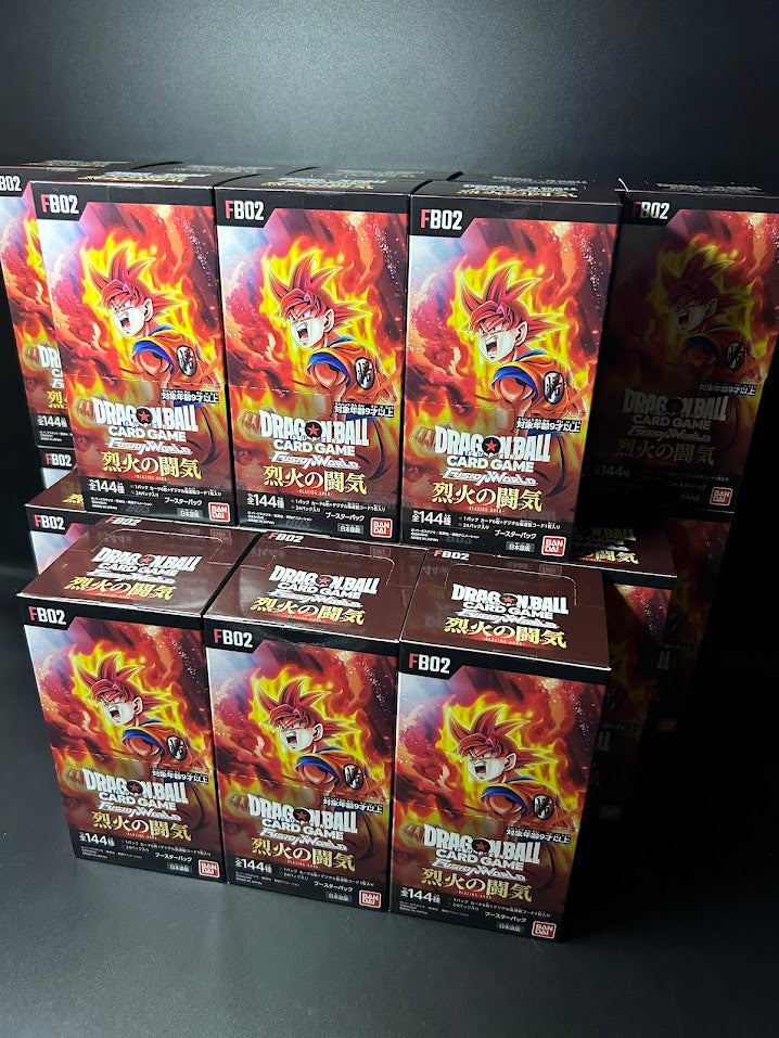 【FB-02】Blazing Aura Booster BOX & CASE〔Factory Sealed〕 - Collector’s Item from Omotenashi TCG | Japanes Trading Card Game Store.
