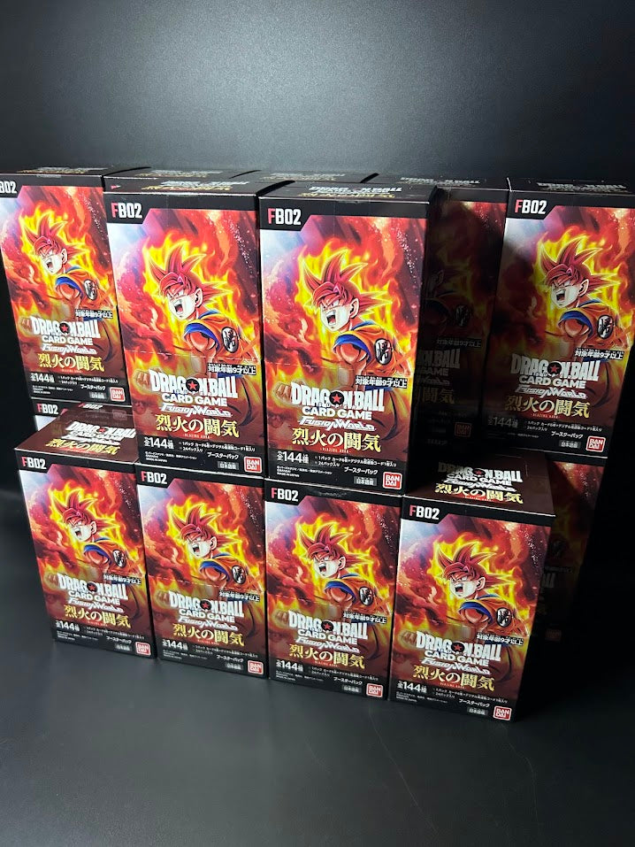 【FB-02】Blazing Aura Booster BOX & CASE〔Factory Sealed〕 - Collector’s Item from Omotenashi TCG | Japanes Trading Card Game Store.