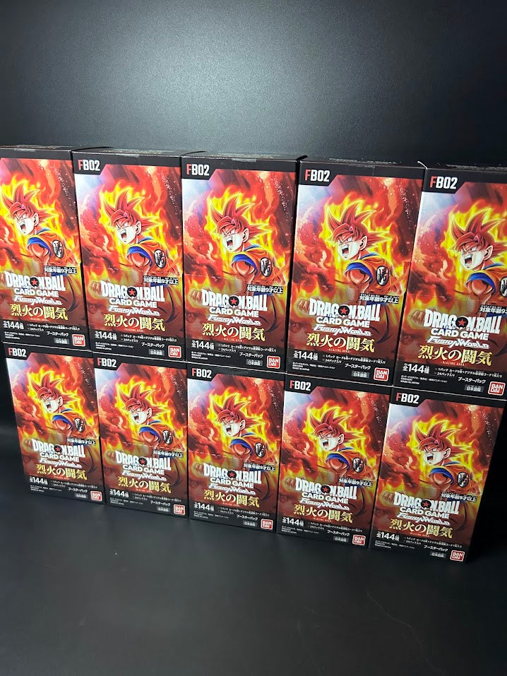【FB-02】Blazing Aura Booster BOX & CASE〔Factory Sealed〕 - Collector’s Item from Omotenashi TCG | Japanes Trading Card Game Store.