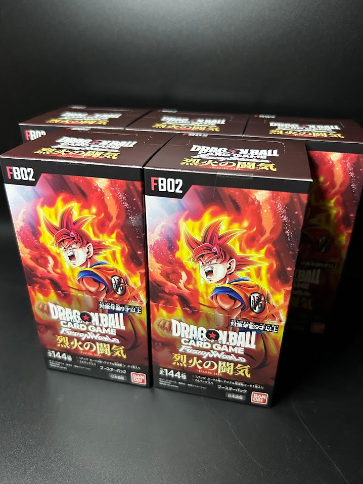 【FB-02】Blazing Aura Booster BOX & CASE〔Factory Sealed〕 - Collector’s Item from Omotenashi TCG | Japanes Trading Card Game Store.
