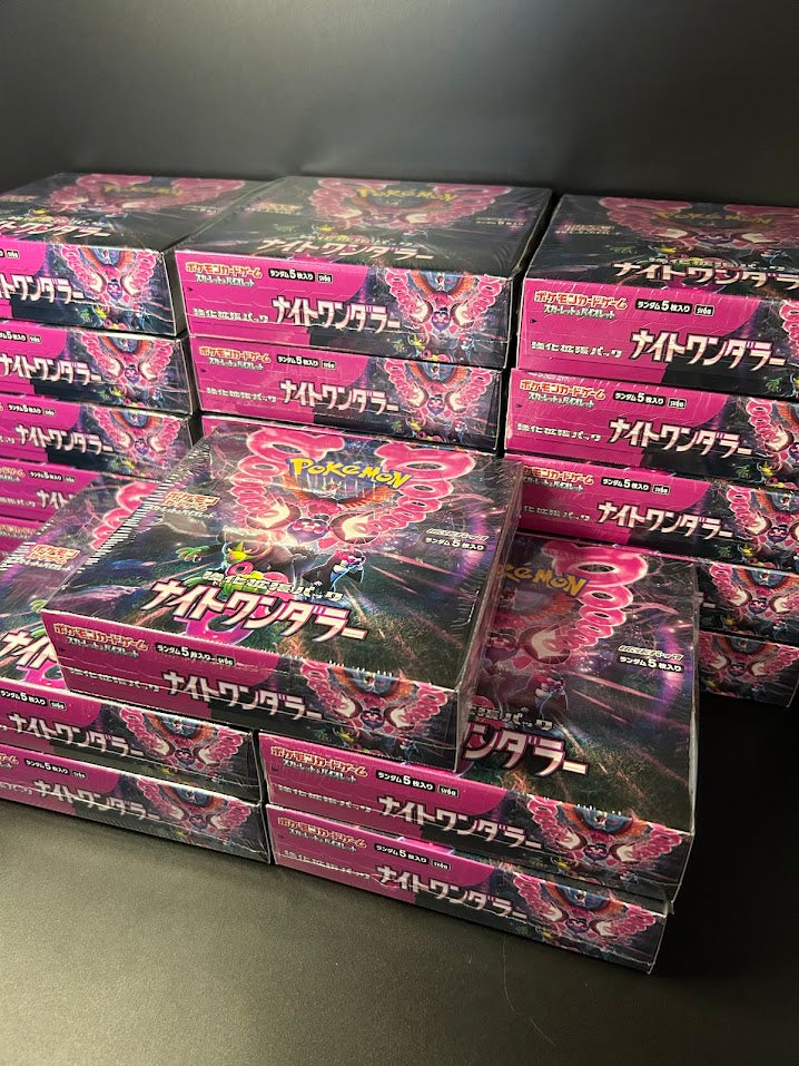 【SV6a】Night Wanderer Booster TCG BOX & CASE〔Factory Sealed〕