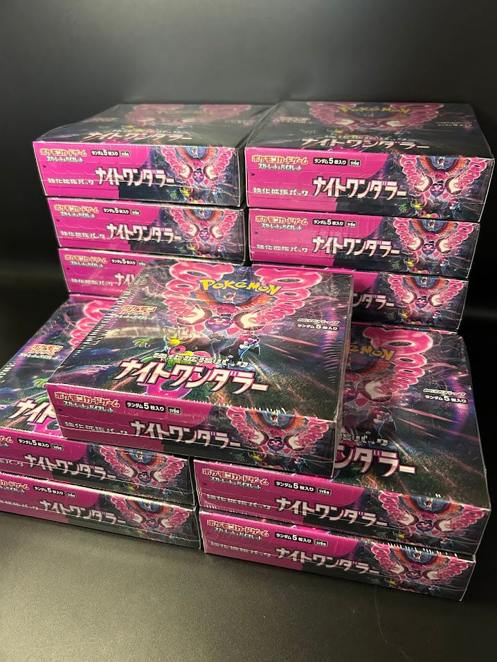 【SV6a】Night Wanderer Booster BOX & CASE〔Factory Sealed〕 - Collector’s Item from Omotenashi TCG | Japanes Trading Card Game Store.