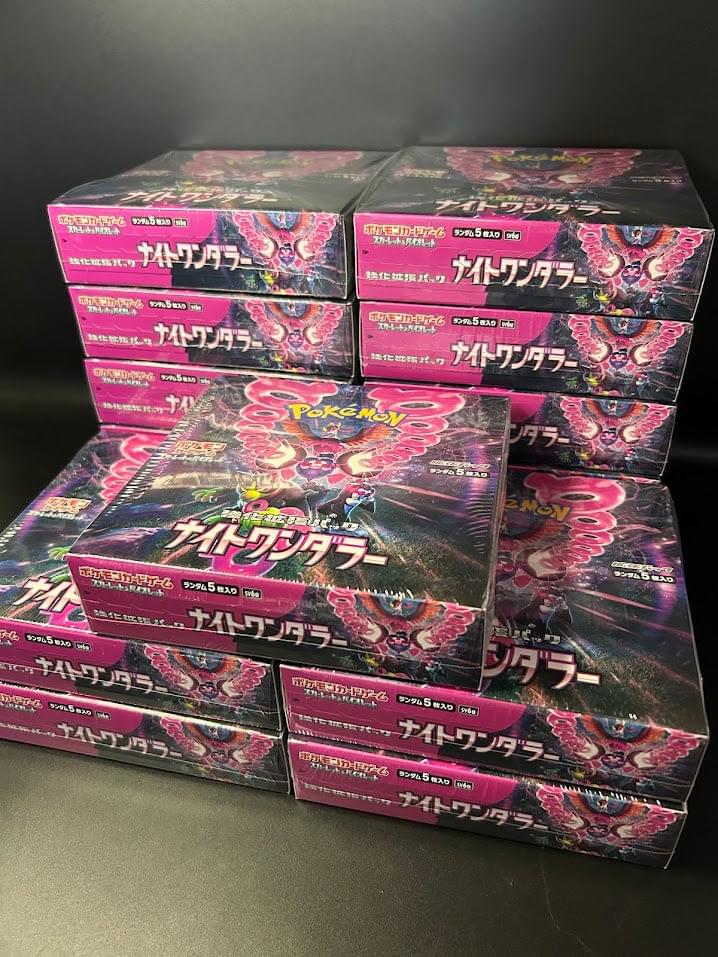 【SV6a】Night Wanderer Booster TCG BOX & CASE〔Factory Sealed〕