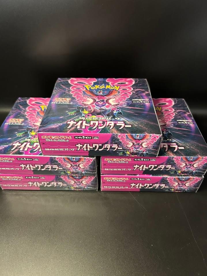 【SV6a】Night Wanderer Booster BOX & CASE〔Factory Sealed〕 - Collector’s Item from Omotenashi TCG | Japanes Trading Card Game Store.