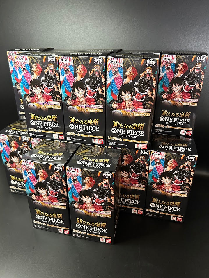 【OP-09】Emperors in the New World Booster BOX & CASE〔Factory Sealed〕 - Collector’s Item from Omotenashi TCG | Japanes Trading Card Game Store.