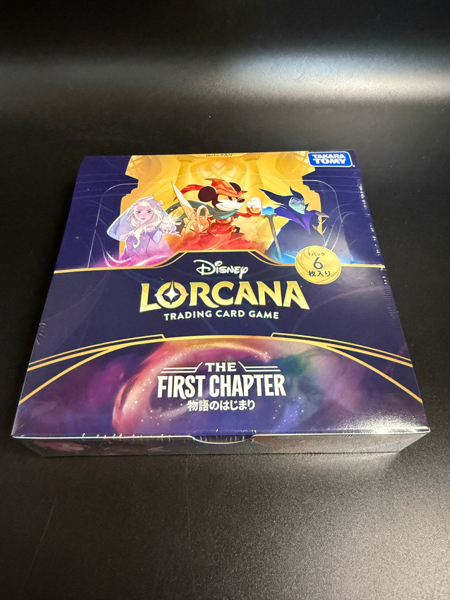 Lorcana Booster Box Sealed THE FIRST CHAPTER Booster TCG BOX & CASEFactory Sealed Lorcana Booster Box Sealed THE FIRST CHAPTER Booster TCG BOX & CASEFactory Sealed
