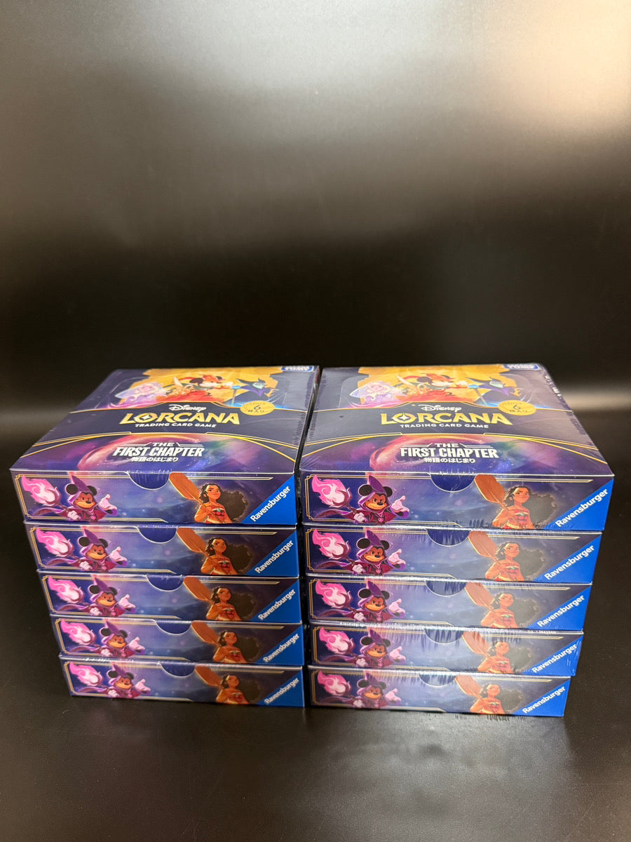 THE FIRST CHAPTER Booster BOX & CASE〔Factory Sealed〕 - Collector’s Item from Omotenashi TCG | Japanes Trading Card Game Store.