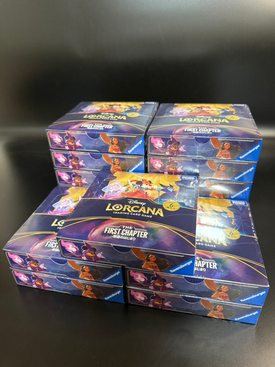 THE FIRST CHAPTER Booster BOX & CASE〔Factory Sealed〕 - Collector’s Item from Omotenashi TCG | Japanes Trading Card Game Store.