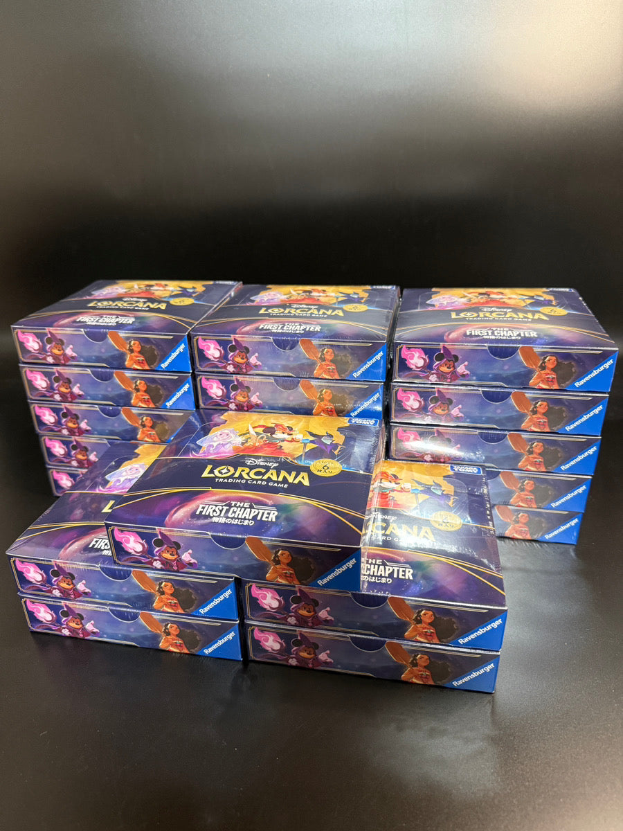 THE FIRST CHAPTER Booster BOX & CASE〔Factory Sealed〕 - Collector’s Item from Omotenashi TCG | Japanes Trading Card Game Store.