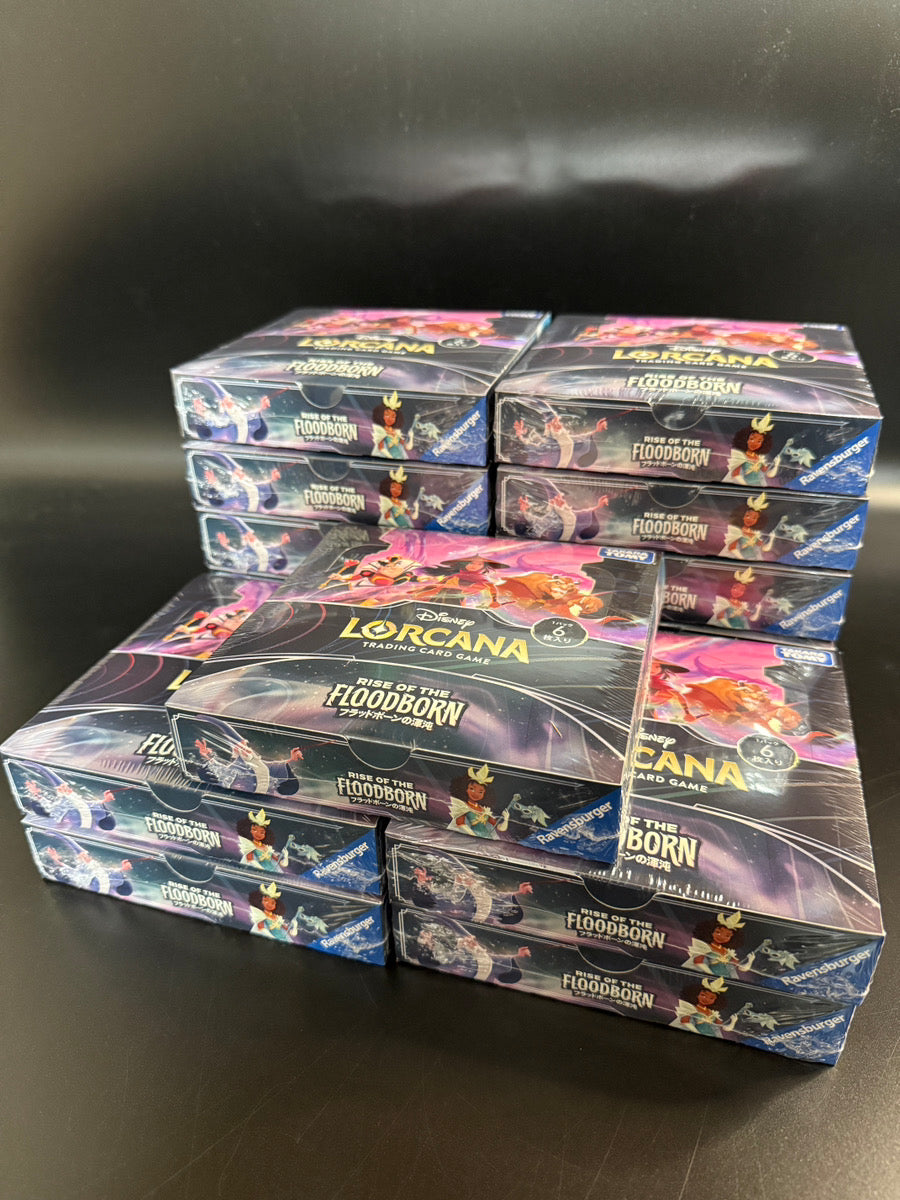 RISE OF THE FLOODBORN Booster BOX & CASE〔Factory Sealed〕 - Collector’s Item from Omotenashi TCG | Japanes Trading Card Game Store.