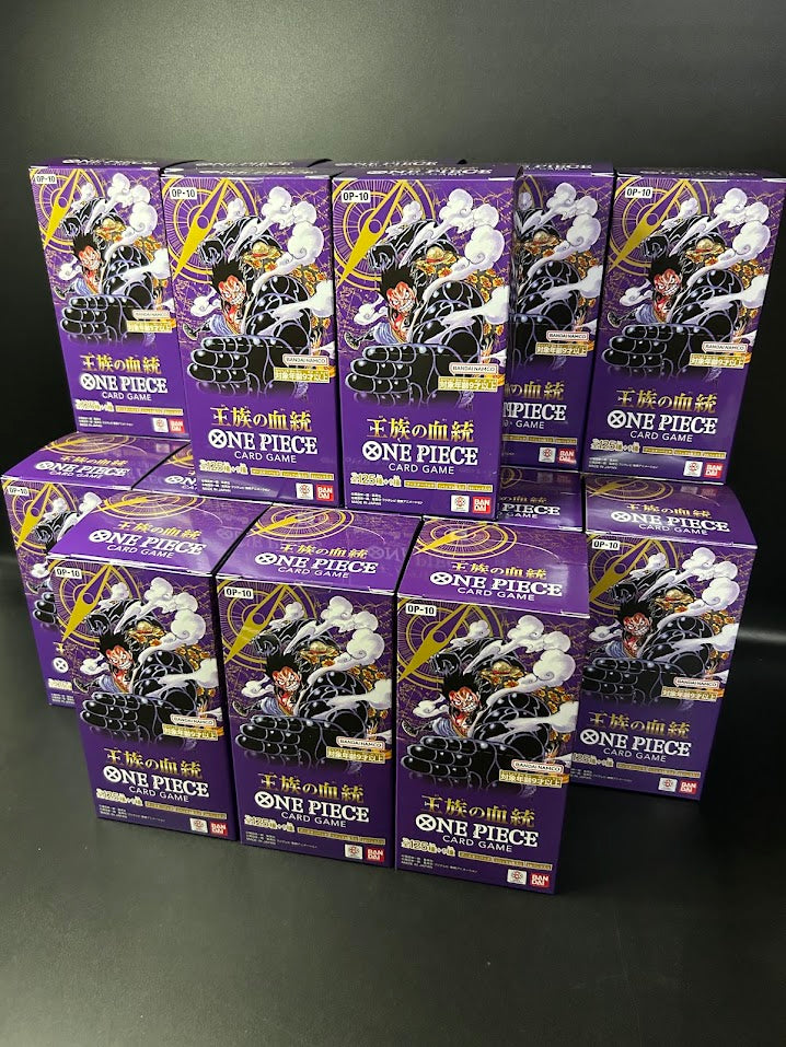 【OP-10】Royal Bloodline Booster BOX & CASE〔Factory Sealed〕 - Collector’s Item from Omotenashi TCG | Japanes Trading Card Game Store.