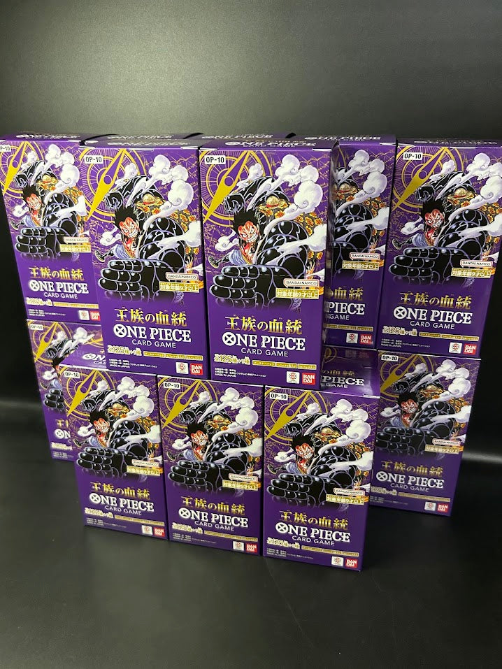 【OP-10】Royal Bloodline Booster BOX & CASE〔Factory Sealed〕 - Collector’s Item from Omotenashi TCG | Japanes Trading Card Game Store.