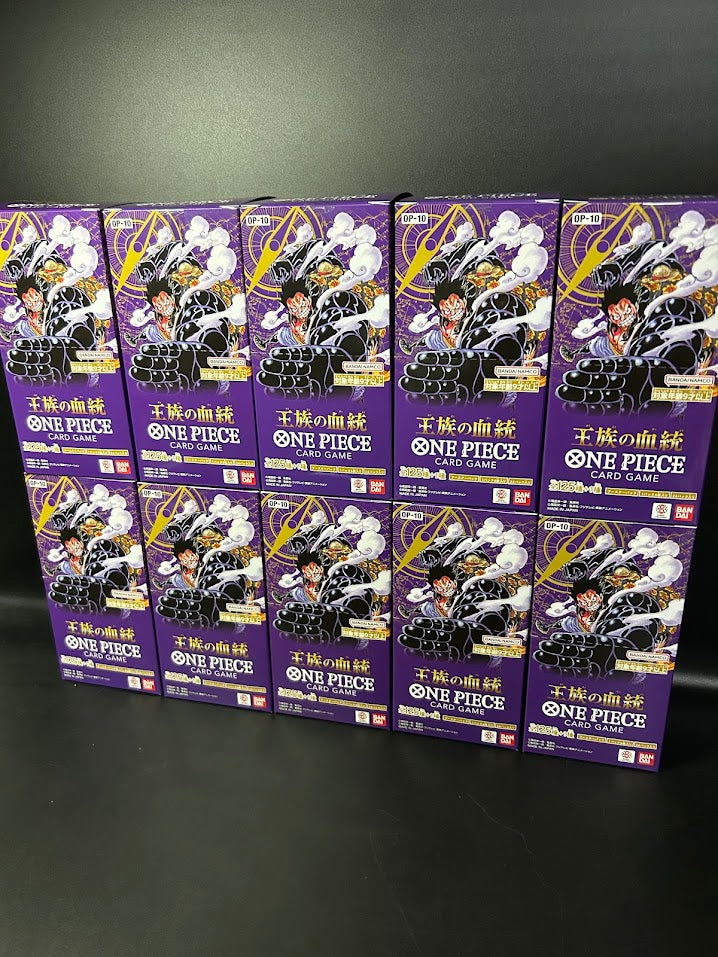 【OP-10】Royal Bloodline Booster BOX & CASE〔Factory Sealed〕 - Collector’s Item from Omotenashi TCG | Japanes Trading Card Game Store.