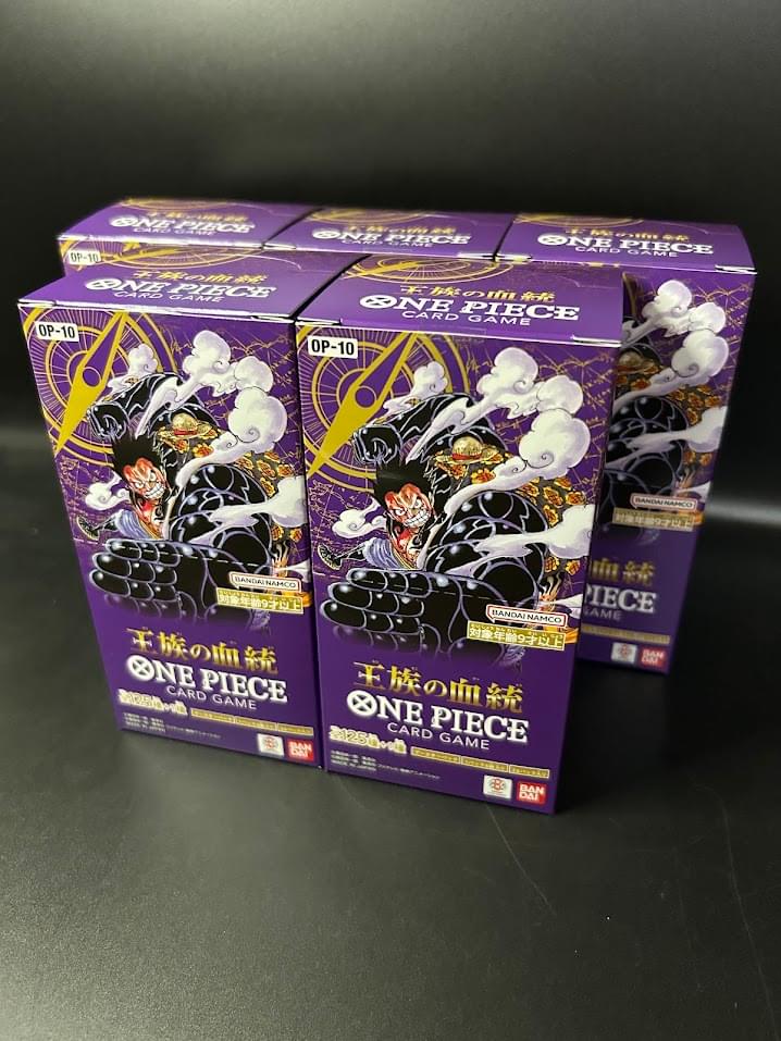 【OP-10】Royal Bloodline Booster BOX & CASE〔Factory Sealed〕 - Collector’s Item from Omotenashi TCG | Japanes Trading Card Game Store.