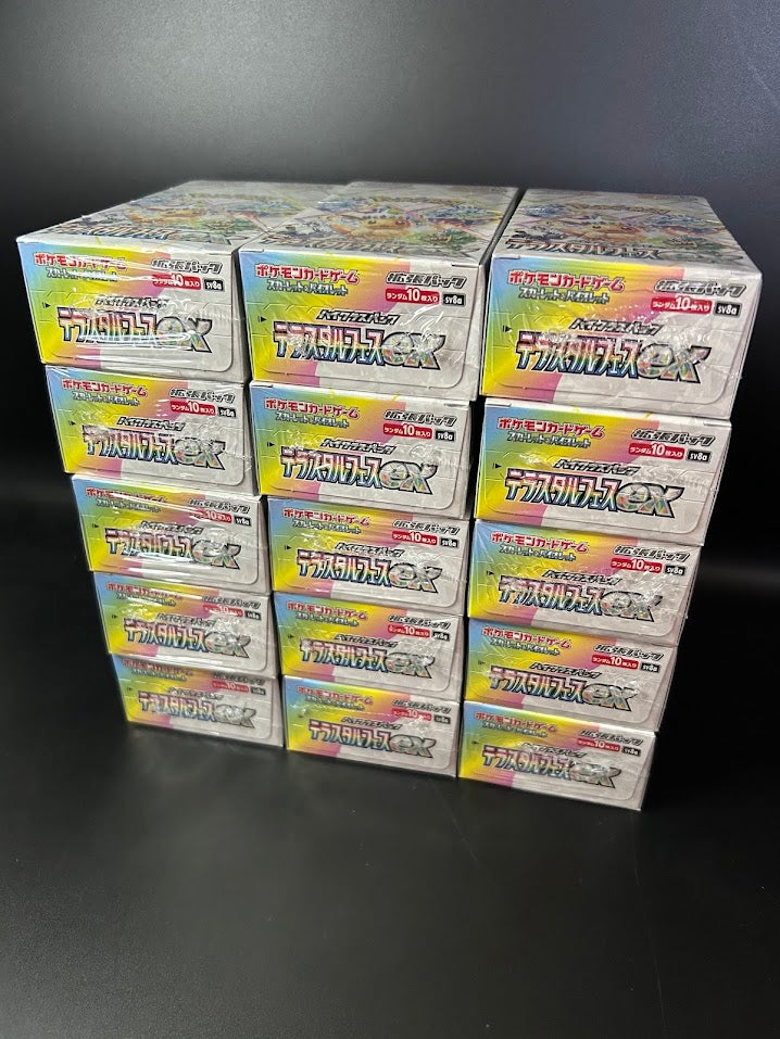 【SV8a】Terastal Festival ex Booster BOX & CASE〔Factory Sealed〕 - Collector’s Item from Omotenashi TCG | Japanes Trading Card Game Store.