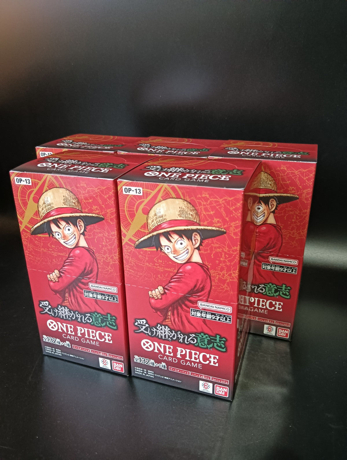 【OP-13】Carrying On His Will Booster TCG BOX & CASE〔Factory Sealed〕