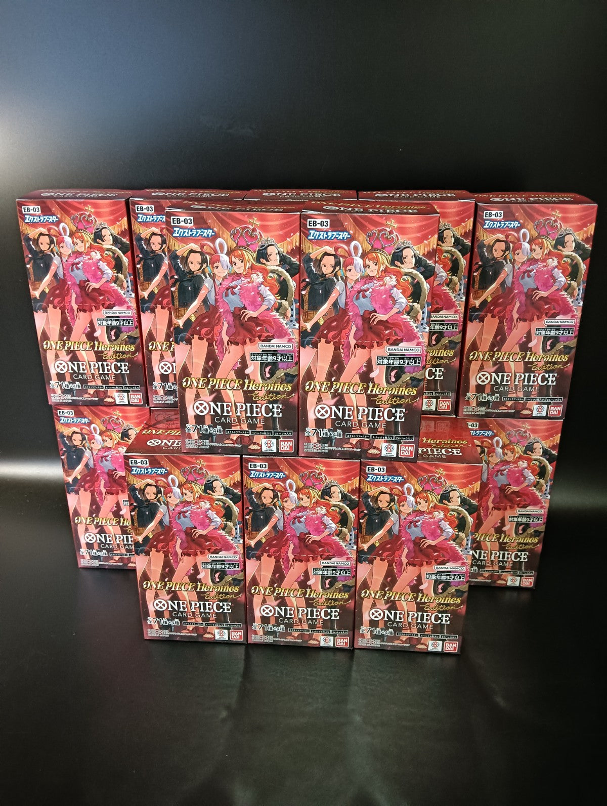 【EB-03】 Extra Booster Heroines Edition TCG BOX & CASE〔Factory Sealed〕