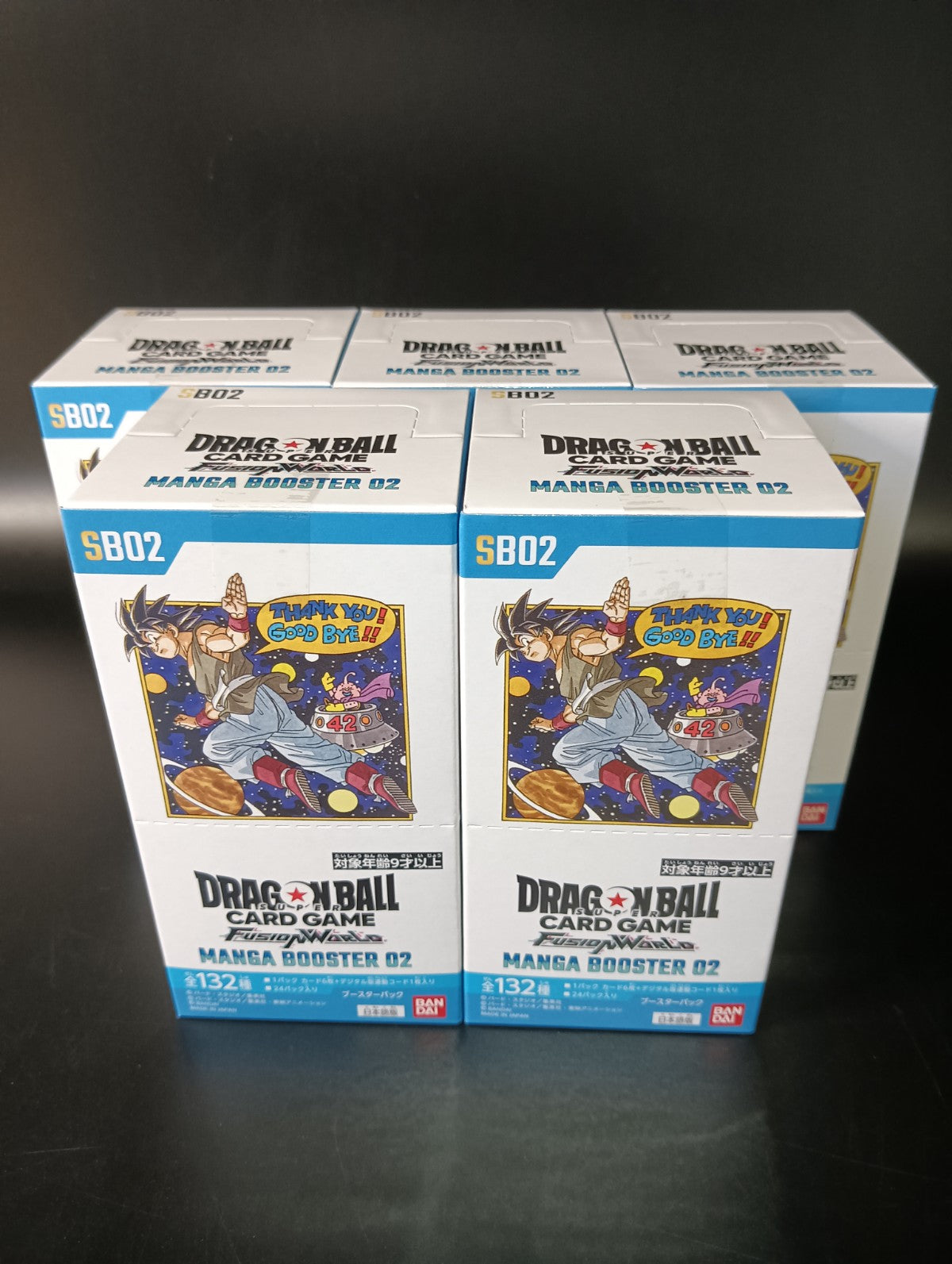 【SB-02】MANGA BOOSTER 02 Booster TCG BOX & CASE〔Factory Sealed〕