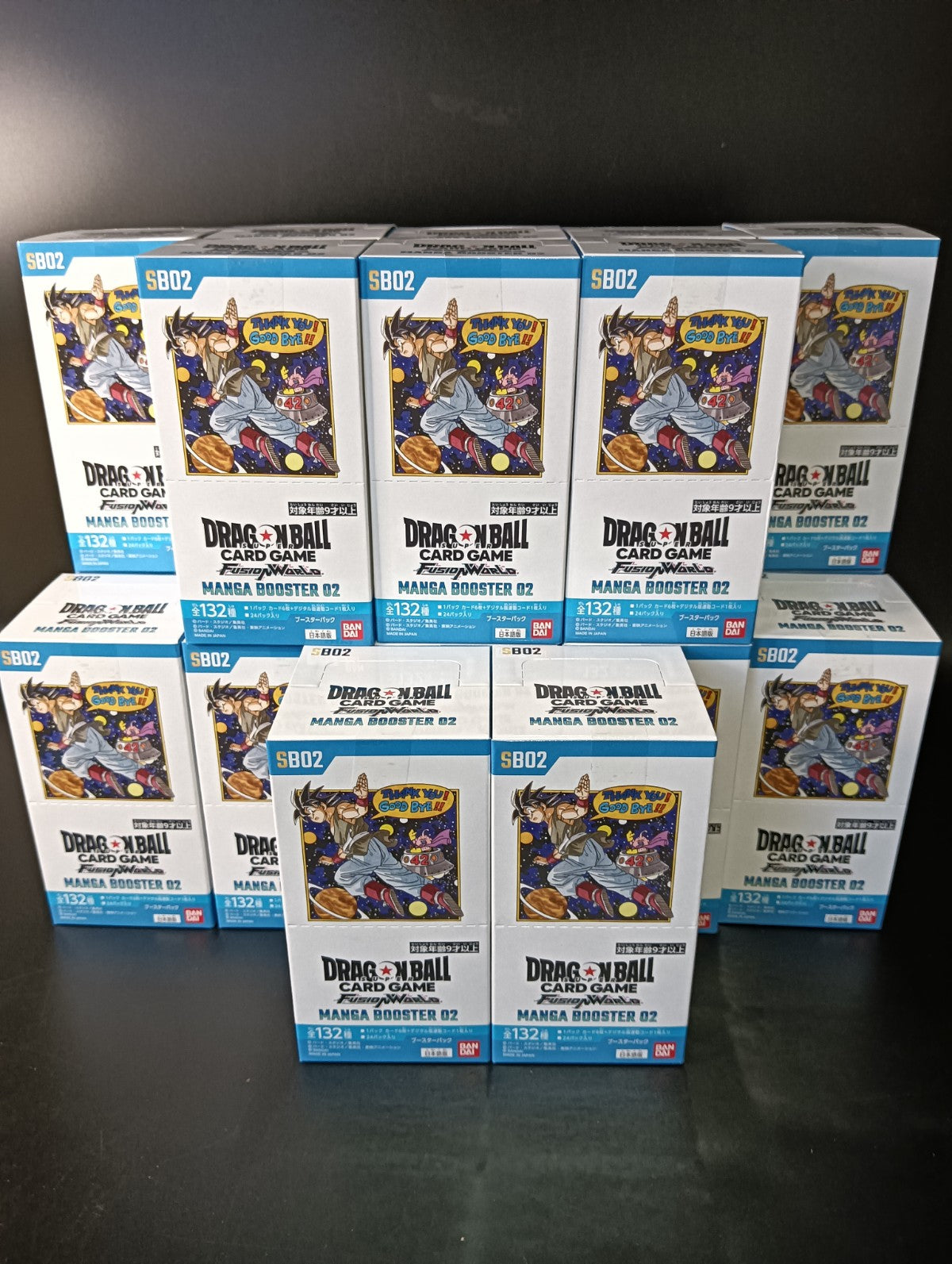 【SB-02】MANGA BOOSTER 02 Booster TCG BOX & CASE〔Factory Sealed〕