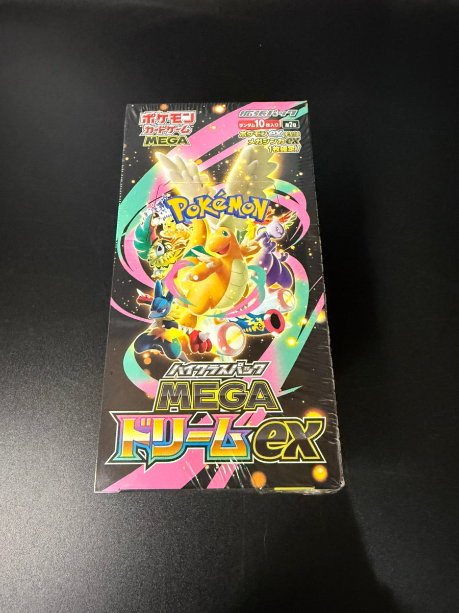 M2aMEGA Dream ex Booster TCG BOX & CASEFactory Sealed Buy Online at Omotenashi TCG | Japanese TCG Store M2aMEGA Dream ex Booster TCG BOX & CASEFactory Sealed Buy Online at Omotenashi TCG | Japanese TCG Store