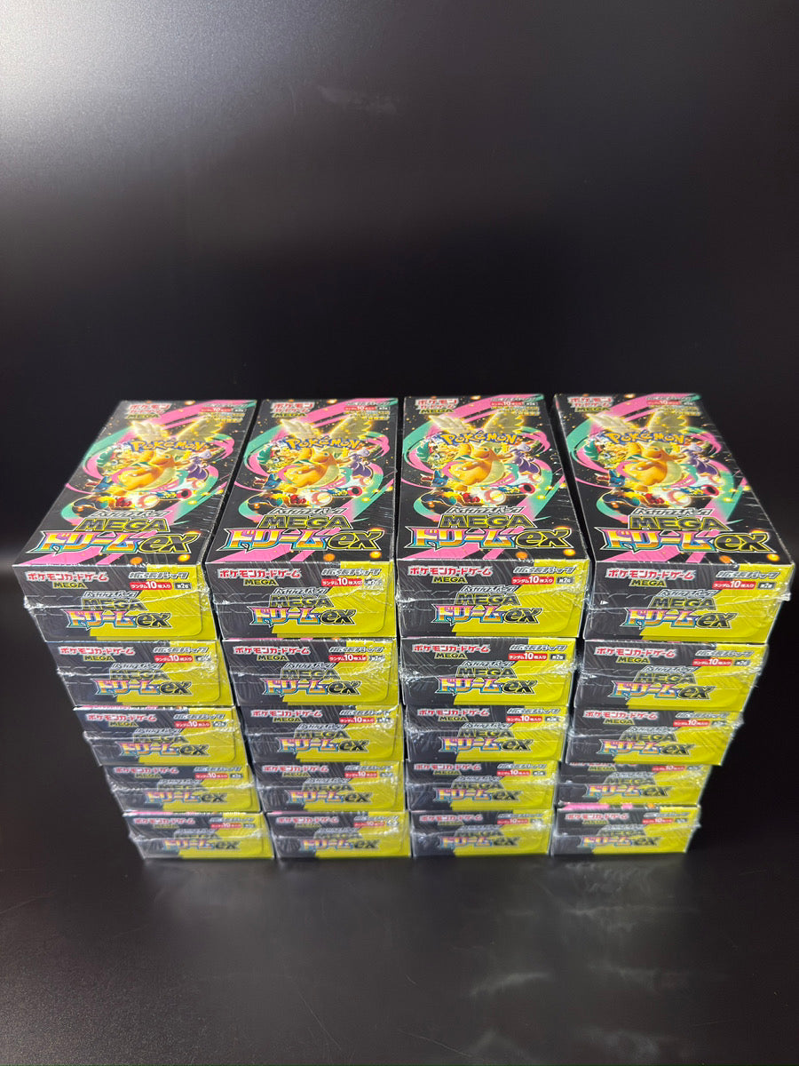 【M2a】MEGA Dream ex Booster TCG BOX & CASE〔Factory Sealed〕