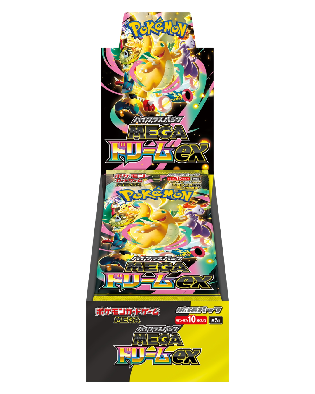 【M2a】MEGA Dream ex Booster TCG BOX & CASE〔Factory Sealed〕