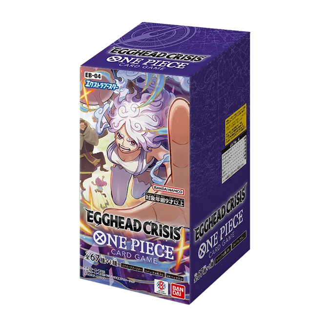 【EB-04】 Extra Booster EGGHEAD CRISIS TCG BOX & CASE〔Factory Sealed〕