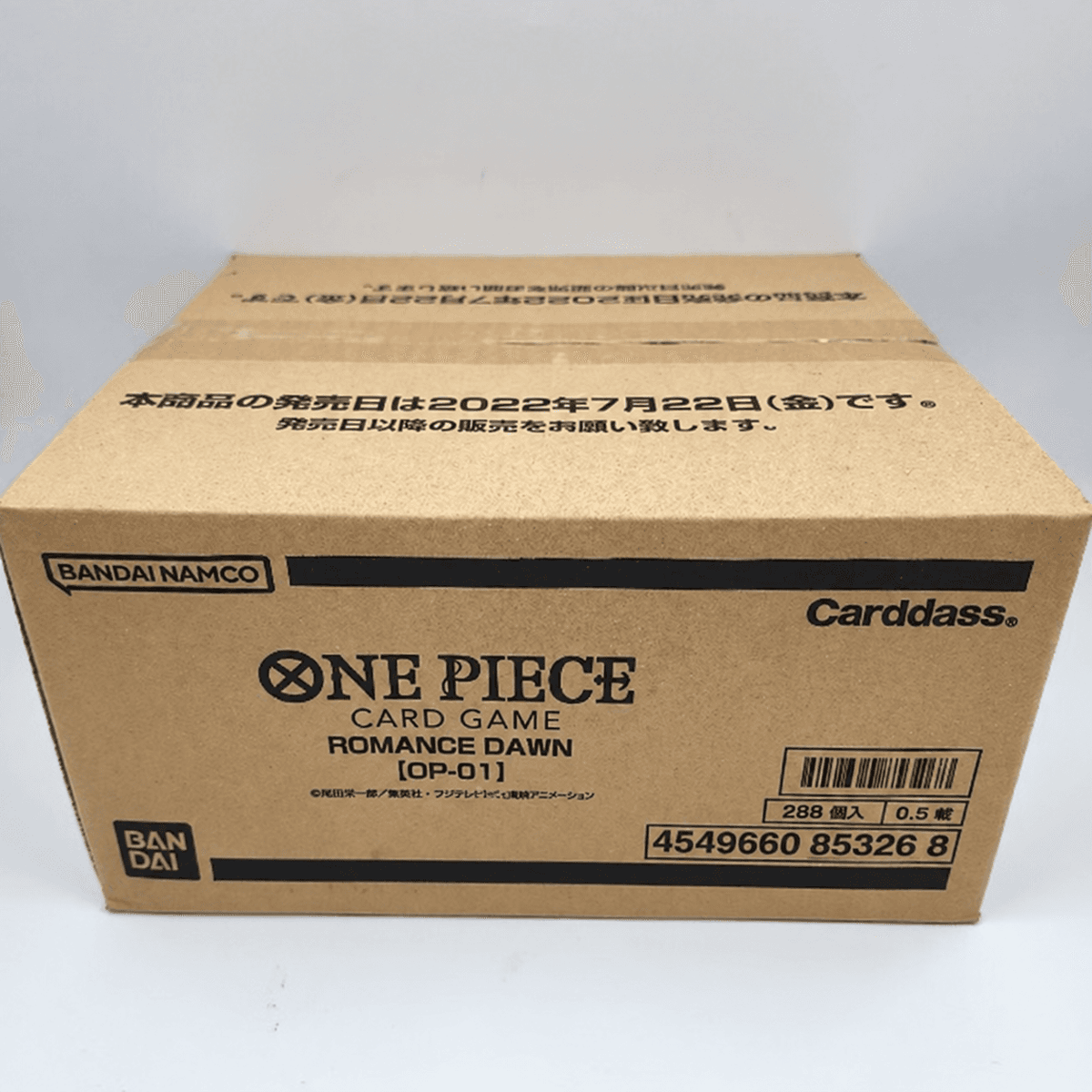 ONE PIECE OP-01 Romance Dawn factory sealed case