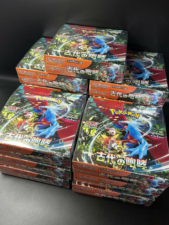 【SV4K】Ancient Roar Booster BOX & CASE〔Factory Sealed〕 - Collector’s Item from Omotenashi TCG | Japanes Trading Card Game Store.