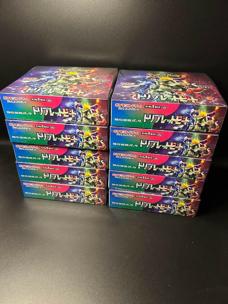 【SV1a】Triplet Beat Booster BOX & CASE〔Factory Sealed〕 | Omotenashi TCG | Japanes Trading Card Game Store.