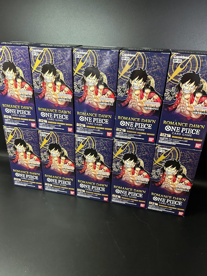 【OP-01】Romance Dawn Booster BOX & CASE〔Factory Sealed〕 - Collector’s Item from Omotenashi TCG | Japanes Trading Card Game Store.