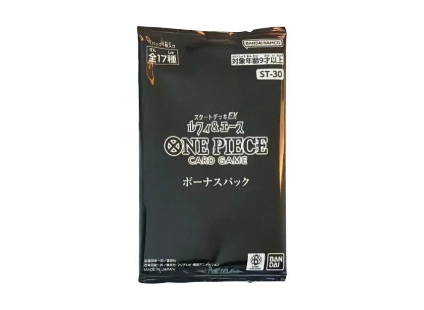 ST-30STARTER DECK EX -Luffy & Ace- TCGFactory Sealed Buy Online at Omotenashi TCG | Japanese TCG Store ST-30STARTER DECK EX -Luffy & Ace- TCGFactory Sealed Buy Online at Omotenashi TCG | Japanese TCG Store