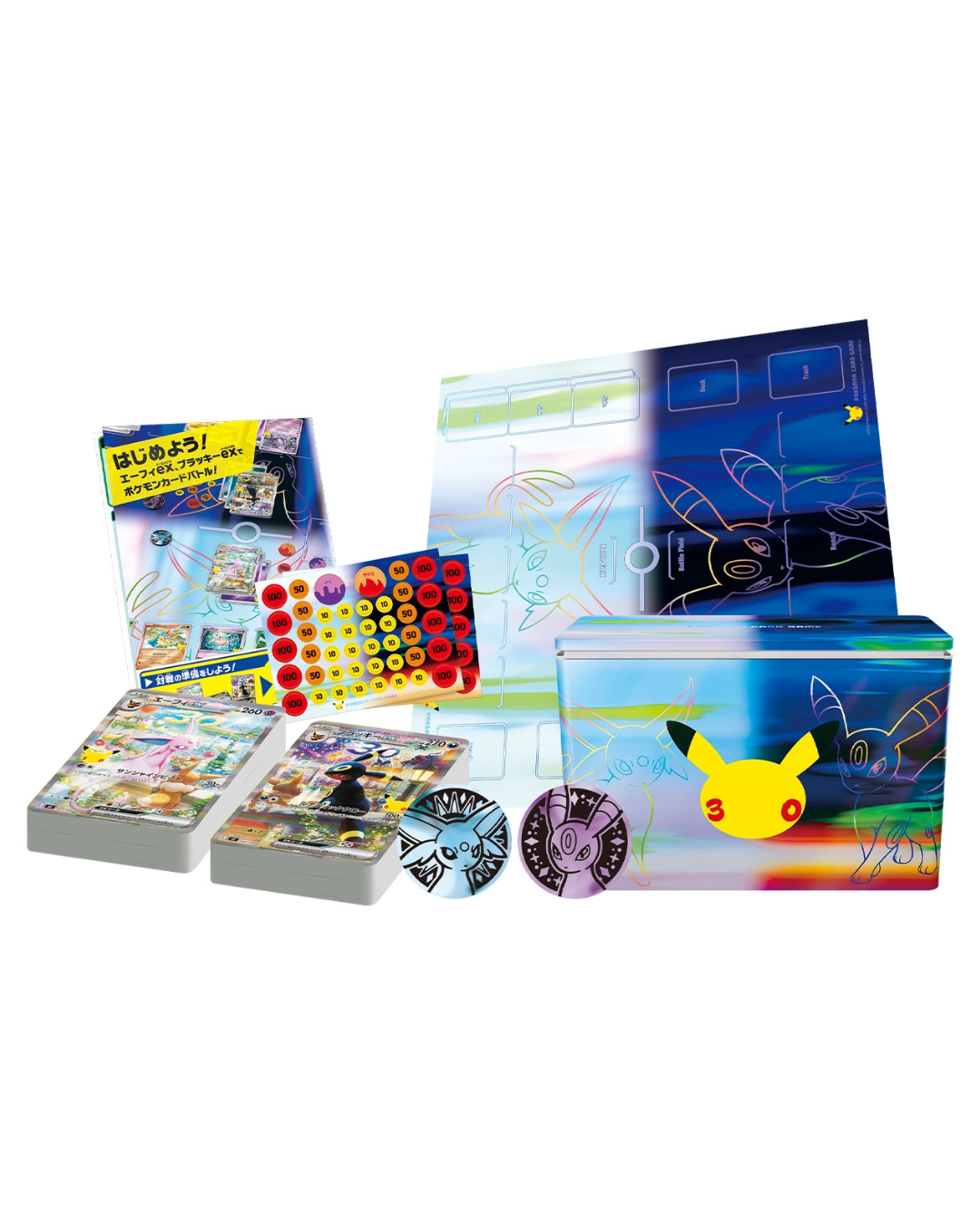 30th CELEBRATION Premium TCG Deck set Espeon・Umbreon