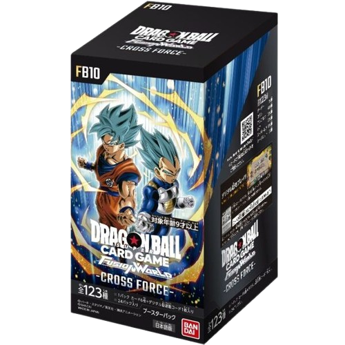 【FB-10】CROSS FORCE TCG BOX & CASE〔Factory Sealed〕