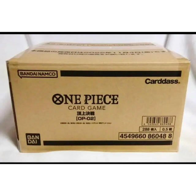 op-02 booster box OP-02】Summit Battle Booster TCG BOX & CASE〔Factory Sealed〕