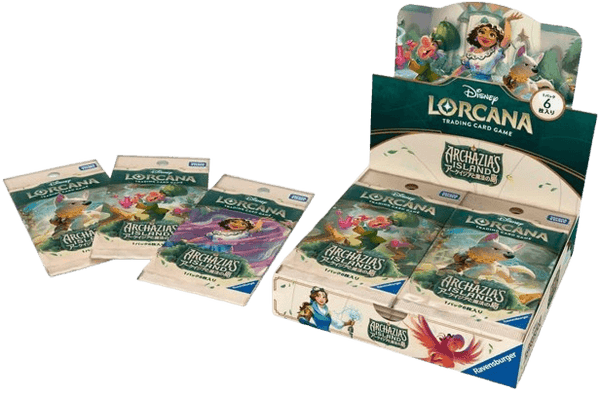archazia island booster box Disney Lorcana: Archazia's 4 Case offering a delightful mix of creativity and strategy Disney Lorcana TCG: Archazia's Island