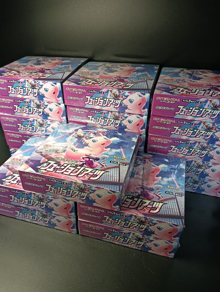 fusion arts japanese booster box S8】Fusion Arts Booster TCG BOX〔Factory Sealed〕