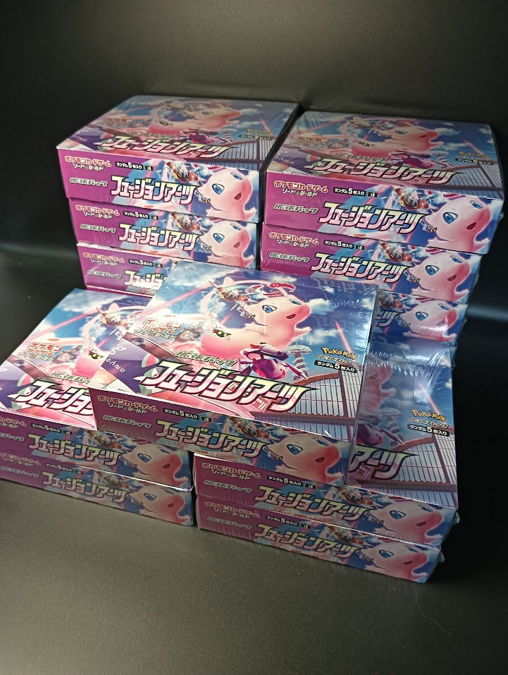 pokemon fusion arts booster box S8】Fusion Arts Booster TCG BOX〔Factory Sealed〕