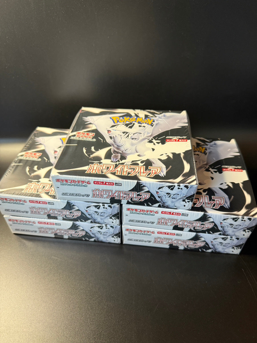 SV11W】White Flare Booster TCG BOX & CASE〔Factory Sealed〕