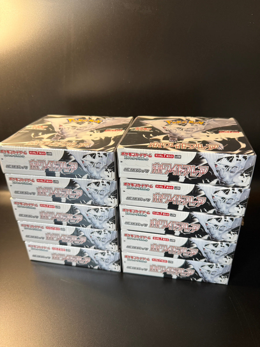 SV11W】White Flare Booster TCG BOX & CASE〔Factory Sealed〕