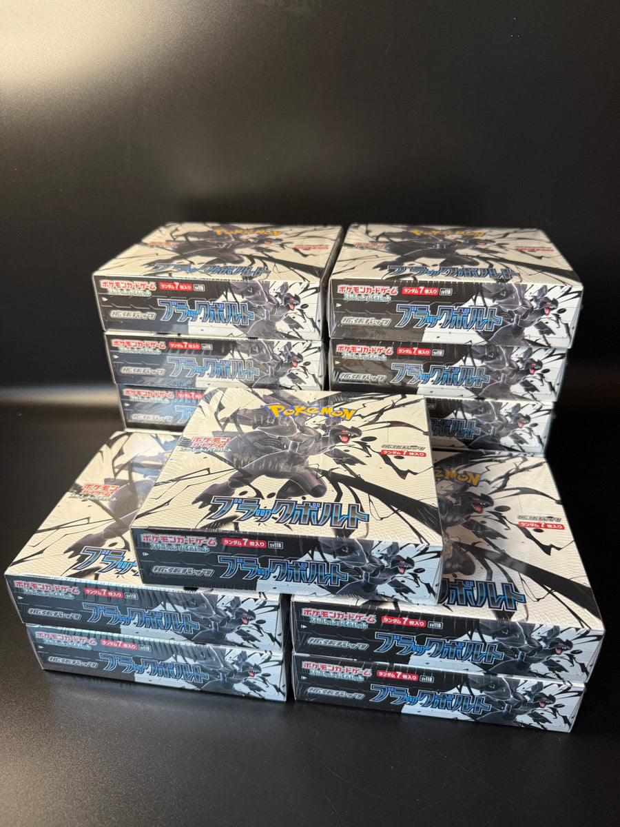 SV11B】Black Bolt Booster TCG BOX & CASE〔Factory Sealed〕