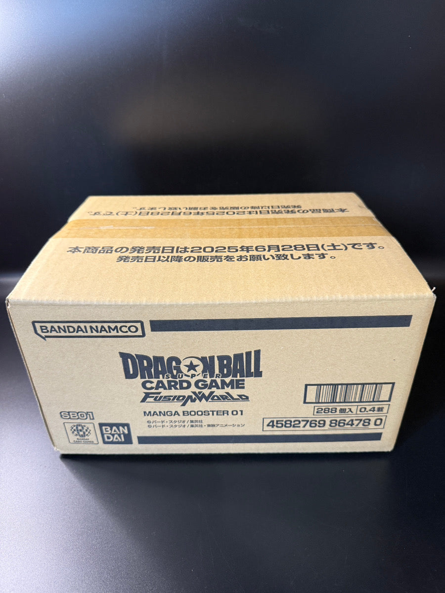 【SB-01】MANGA BOOSTER 01 Booster BOX & CASE〔Factory Sealed〕 - Collector’s Item from Omotenashi TCG | Japanes Trading Card Game Store.