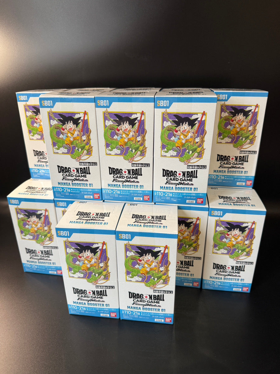 【SB-01】MANGA BOOSTER 01 Booster BOX & CASE〔Factory Sealed〕 - Collector’s Item from Omotenashi TCG | Japanes Trading Card Game Store.