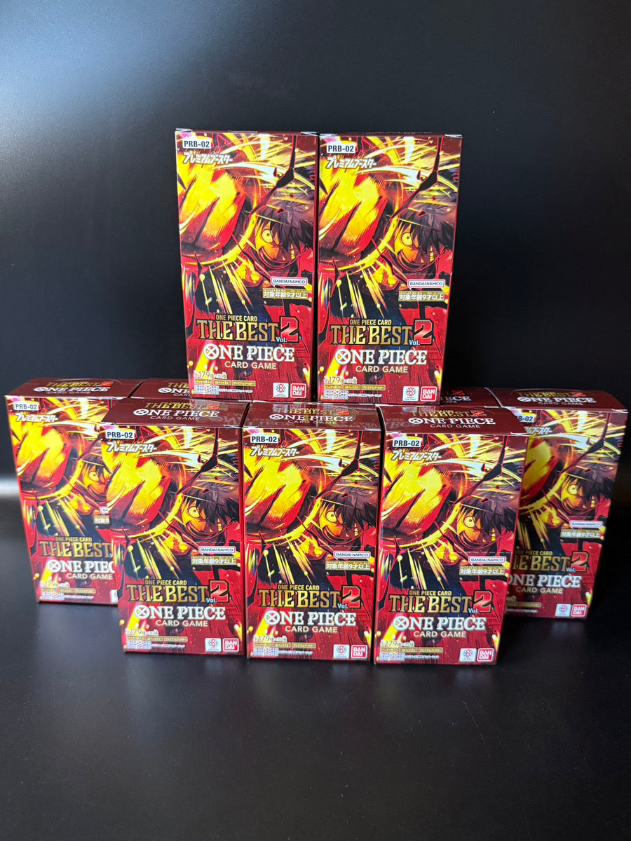 【PRB-02】PREMIUM BOOSTER THE BEST Vol.2 Booster TCG BOX & CASE〔Factory Sealed〕