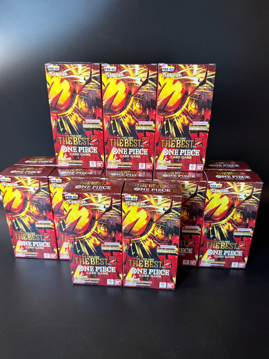 【PRB-02】PREMIUM BOOSTER THE BEST Vol.2 Booster TCG BOX & CASE〔Factory Sealed〕