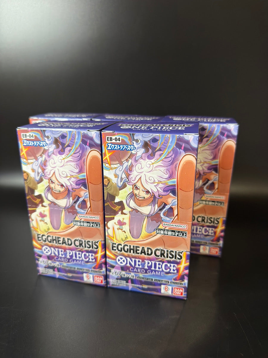 【EB-04】 Extra Booster  EGGHEAD CRISIS TCG BOX & CASE〔Factory Sealed〕