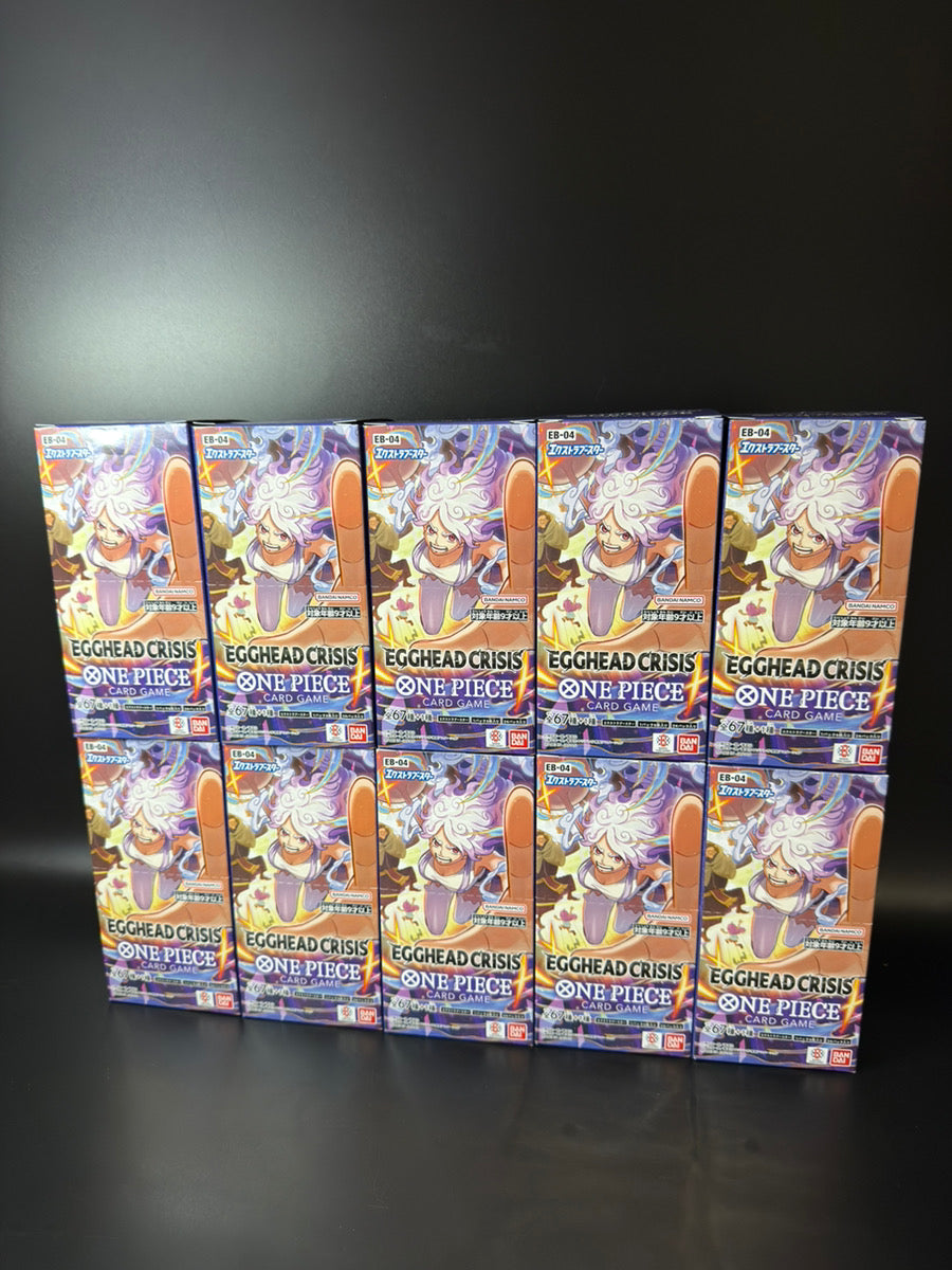 【EB-04】 Extra Booster  EGGHEAD CRISIS TCG BOX & CASE〔Factory Sealed〕