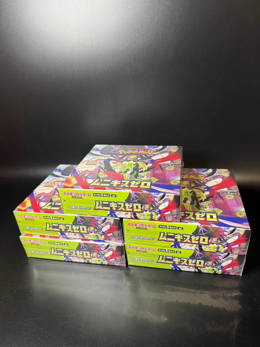 M3】Munikis Zero Booster TCG BOX & CASE〔Factory Sealed〕 – Buy