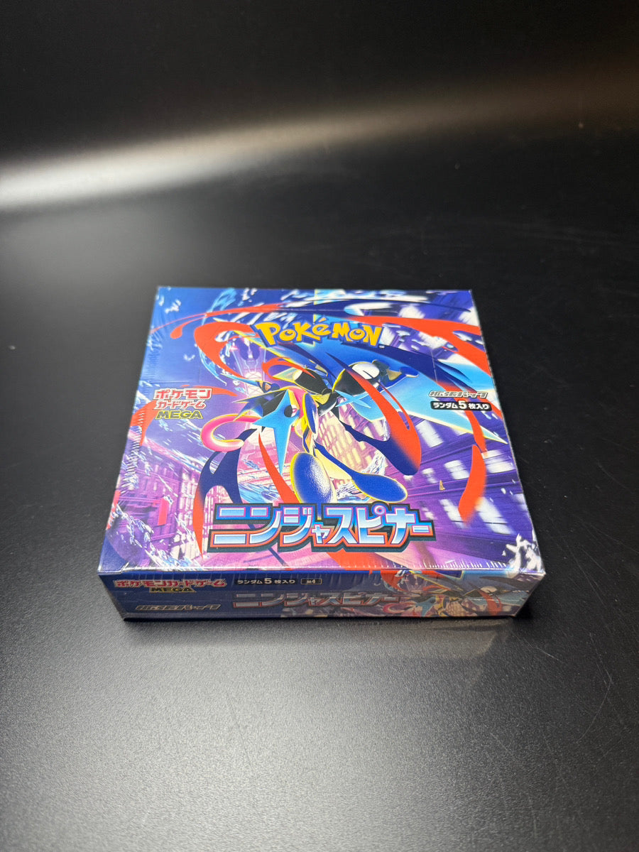ポケカBOX Ninja Spinner Mega Booster Box - Japanese Pokémon TCG *LIMIT 5
